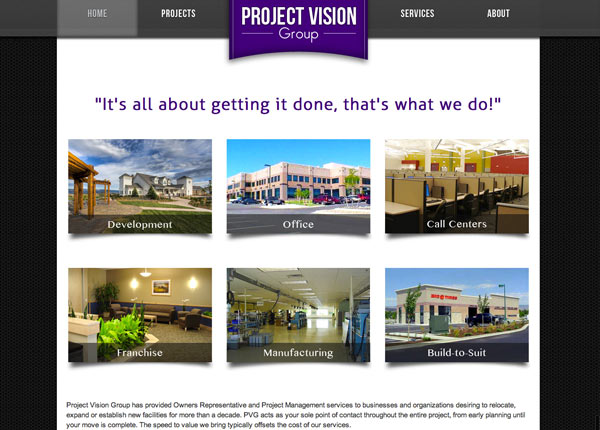 Project Vision Group Website